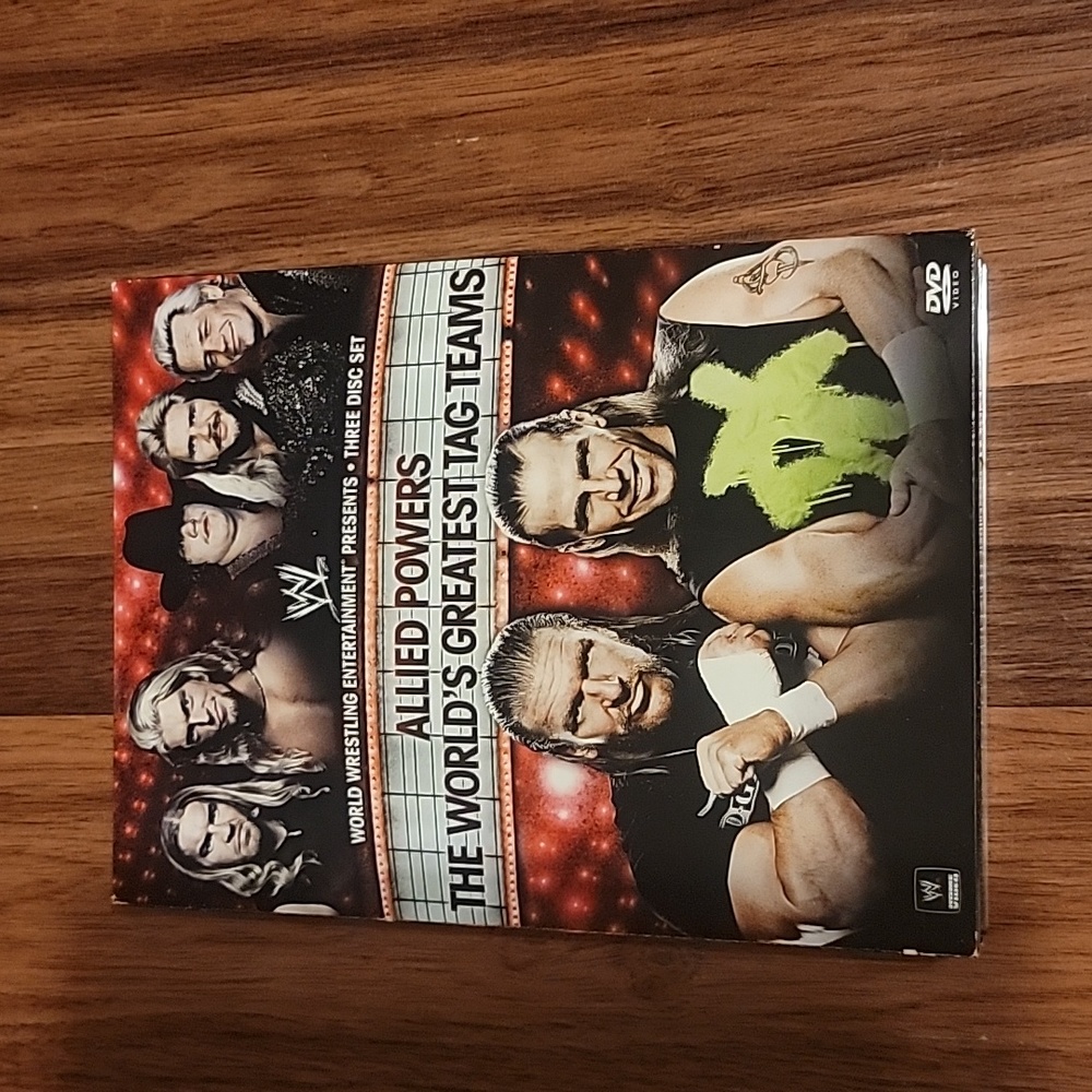 WWE Allied Powers: The World's Greatest Tag Teams 3 Discs DVD Set